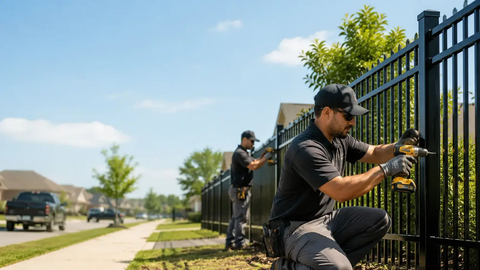 Metal Fence Installation in Morrisville, MO